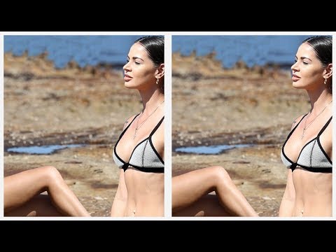 Bachelor's Dasha Gaivoronski flaunts her incredible figure in a tiny G string bikini