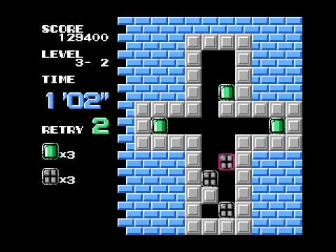 NES Longplay [623] Puzznic
