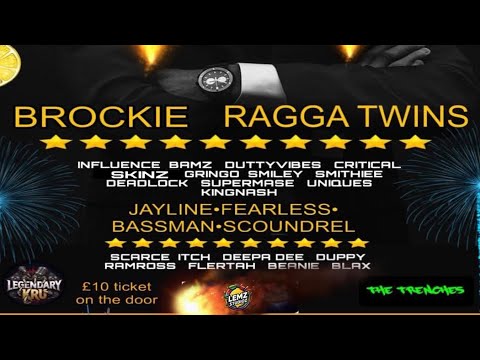 Dj Smiley with Mc Flinty Badman (Ragga Twins) @ Lemz Studioz