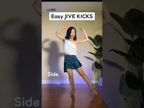 ⚡️Practice Easy JIVE Kicks ⚡️ # dancetutorial #jive #dancevideo #shortsfeed