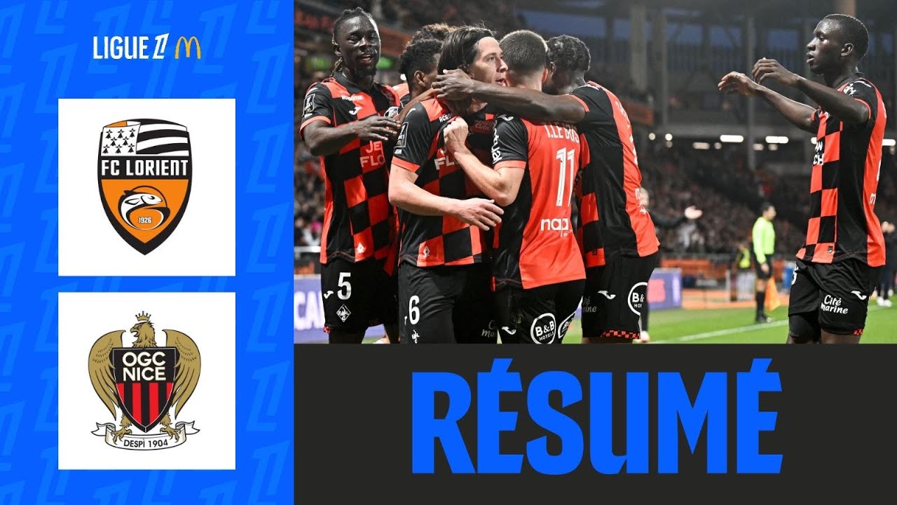 Lorient vs Nice Match Summary