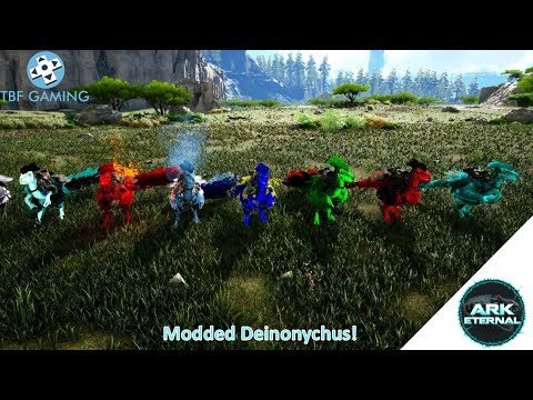 Mod Spotlight: Ark Eternal: Modded Deinonychus spotlight - Ark Survival Evolved Mod Spotlights
