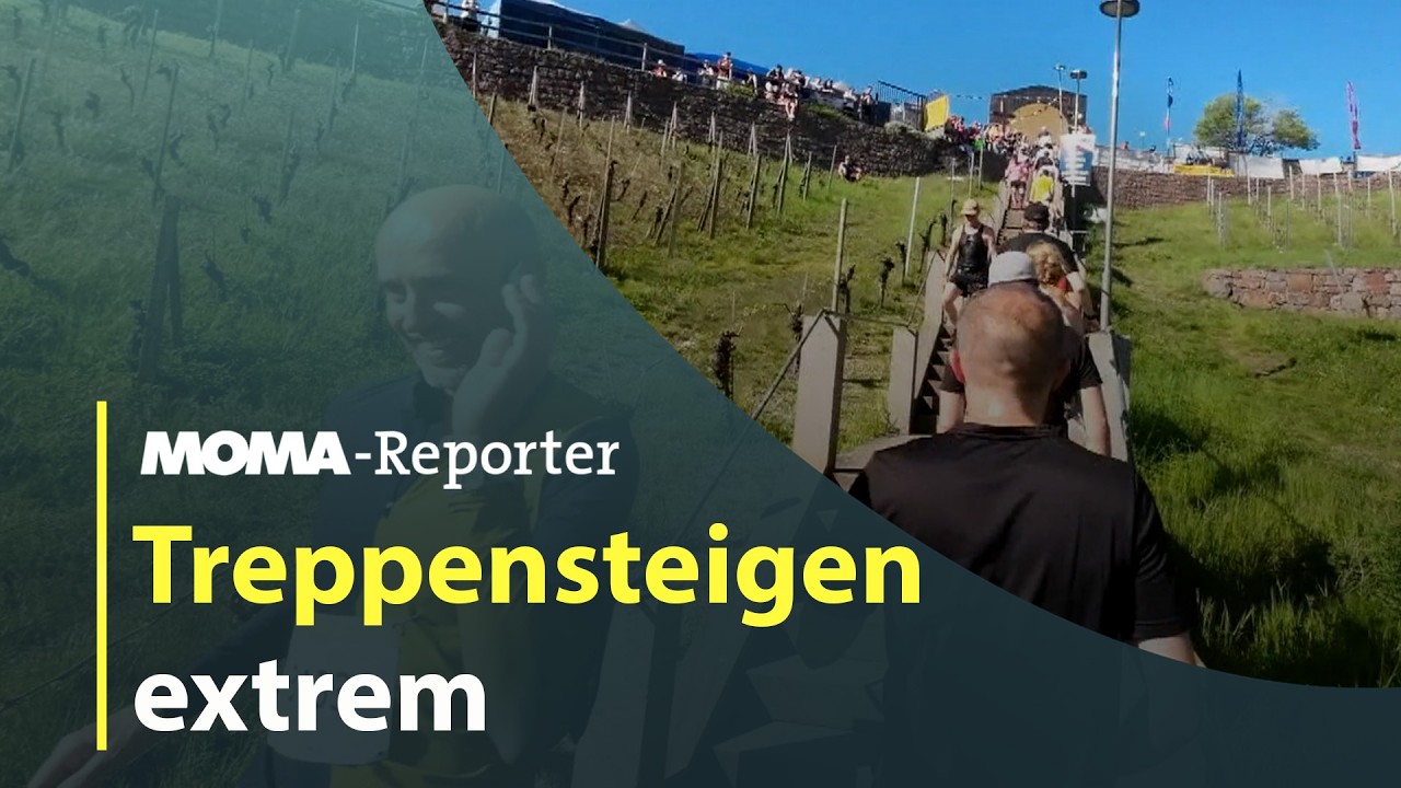 Treppenlaufen extrem | ARD Morgenmagazin