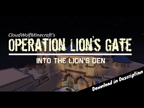Operation Lion's Gate (Minecraft 1.12 Adventure Map) (Multiplayer Compatible!)