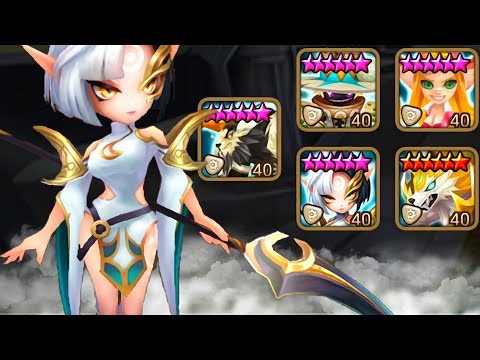 He Probably has the Funniest LIGHT TEAM - Summoners War