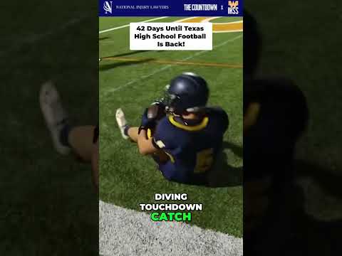 Posting 1 play every day until Texas High School Football is back! 42 Days left!