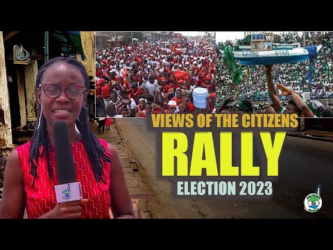Political Rally In Sierra Leone|"The Rally Must Go On Before Elections"|Citizens View|KID-AFAN Disc