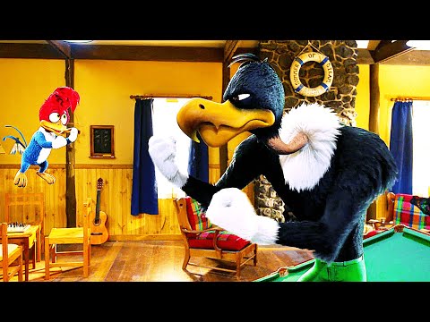 Woody Vs Buzz Fight Scene | WOODY WOODPECKER GOES TO CAMP (2024) Movie CLIP HD