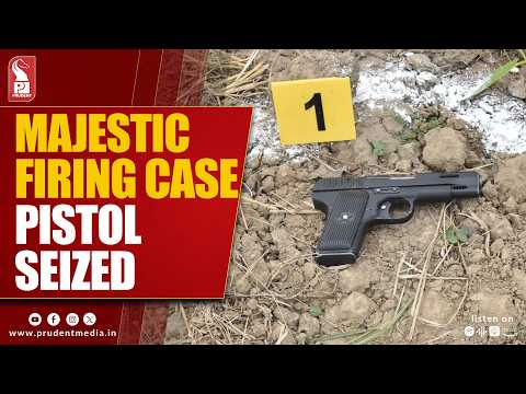 Pistol, Live Round Recovered in Majestic Porvorim Firing Case
