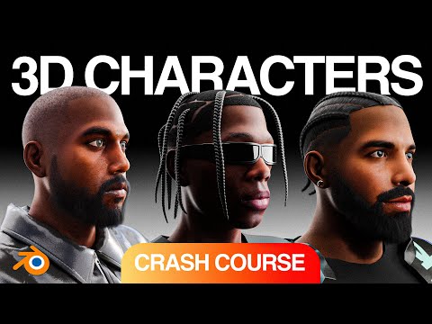 Creating Custom 3D Characters in Blender (using FaceGen and Daz) Full Beginner Crash Course