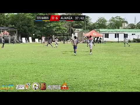 SUPERLIGA DE BOLIVAR 2026 TOTO BARRIOS  VS ALIANZA SANTA ROSA CATEGORÍA U14