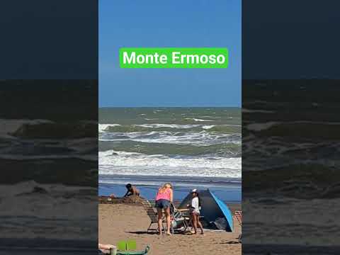 monte Hermoso (sin h) asi comentas #playa #beach #shorts
