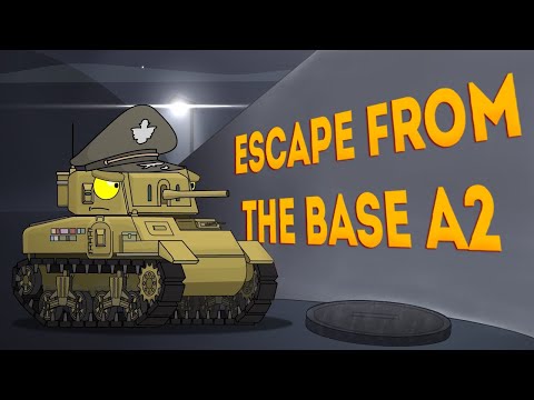 Escape from the Base A2 - Cartoons about tanks