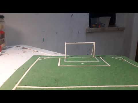 Campo da calcio in scala h0 e diorami