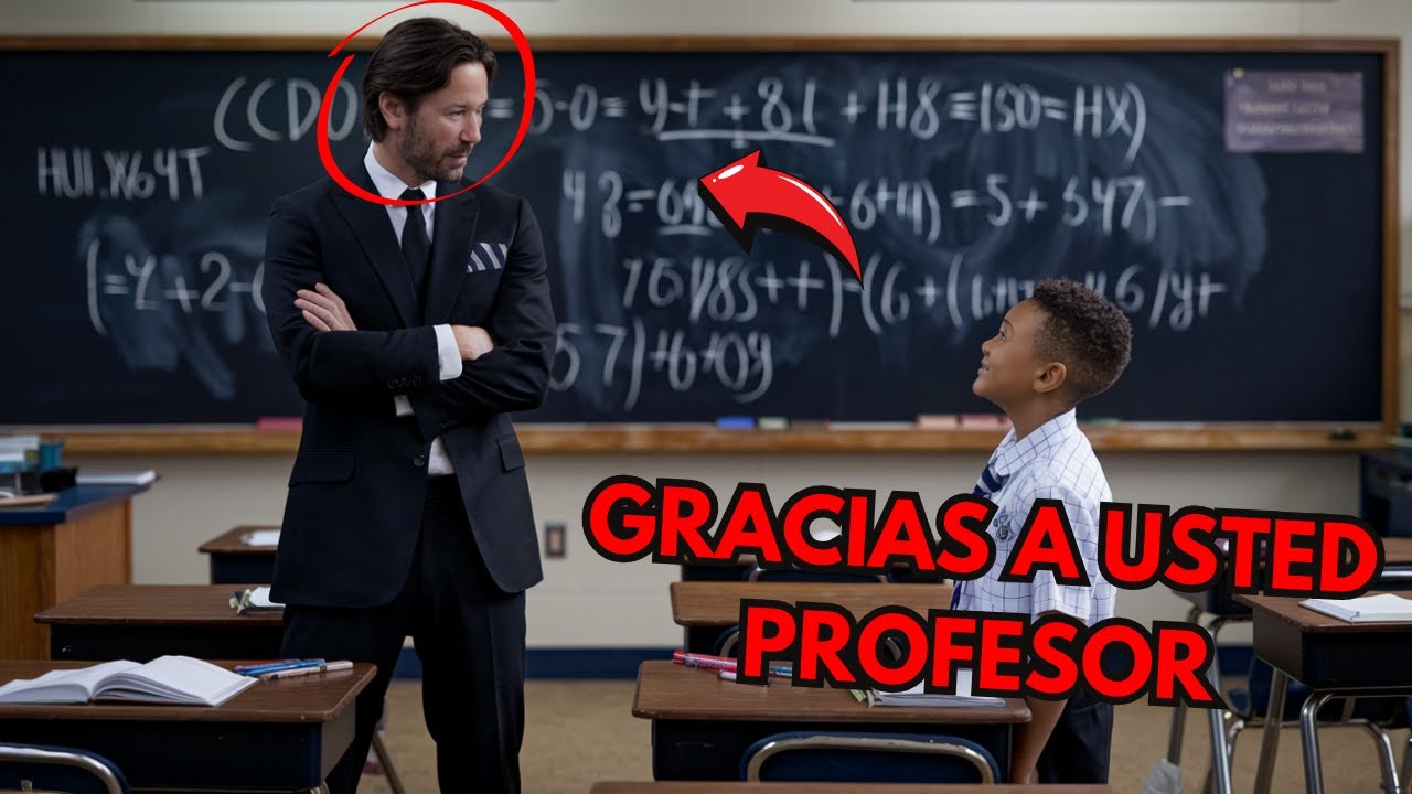 Un tímido prodigio de las matemáticas sorprende a su clase: ¡la inesperada reacción de Keanu Reeves!