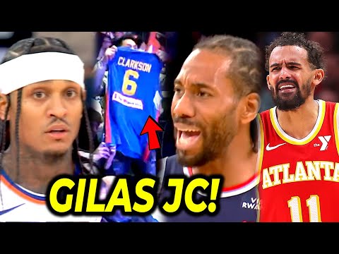 Jordan Clarkson GILAS Jersey sa MSG, highblood si Kawhi| Na-TRADE na si Trae Young!