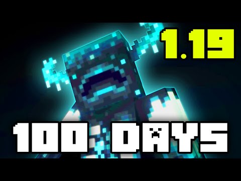 I Survived 100 Days in 1.19 Minecraft Hardcore