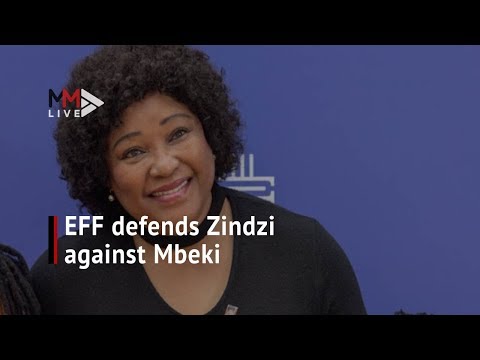 EFF defends Zindzi Mandela against Mbeki