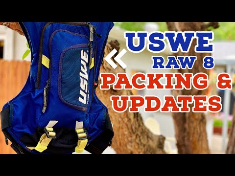 Review UPDATE | USWE Raw 8 Backpack 1 year thoughts & packing the dirt bike pack USWE RAW 8
