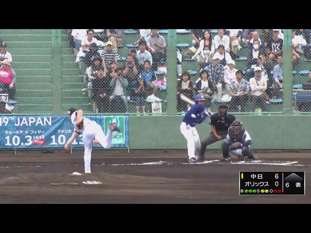 【ファーム】バファローズ・鈴木優 4回を投げパーフェクトリリーフ!! 2019/5/18 B-D(ファーム)