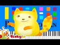 BabyTV The Ferret Slow EASY Medium 4K Piano Tutorial