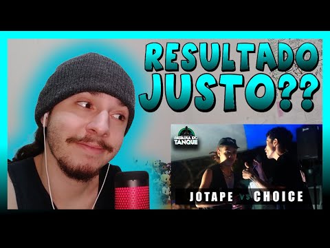 Choice Vs Jotapê ( 👽NA RIMA ) 1 FASE #ARRAVIVE2 - Batalha do Tanque @DJ Dieke | REACT BAUEB