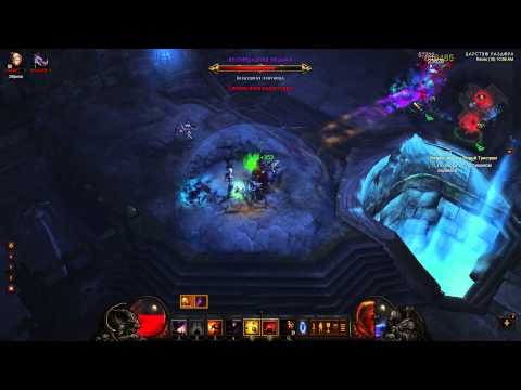 Diablo III Demon Hunter Solo MP10 Leoric & Magda Uber Bosses kill