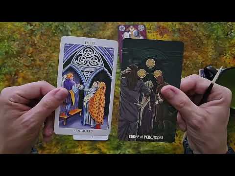 One Card in Four Decks: Three of Pentacles