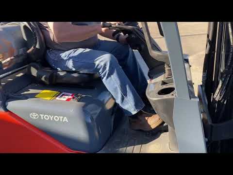 Toyota 8FGCU15 Forklift Demonstration
