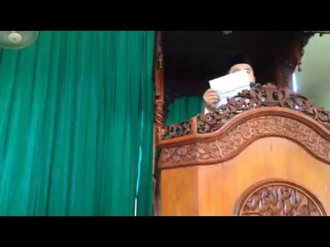 Iqomah Sholat Jum'at 29/01/2016