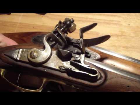 Pedersoli flintlock .45 Cal Mystery rifle