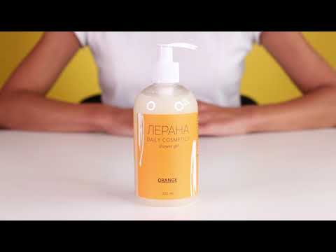 Миниатюра изображения товара Гель для душа Лерана Апельсин (300мл)