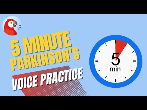 5 MINUTE Voice Exercises for Parkinson's