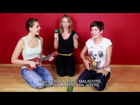 Bändy - BÄNDY - Ukulečnice Ilona Maňasová a Klára Kubištová feat  Réka.G