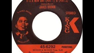 JAMES BROWN: &quot;IT&#39;S A NEW DAY&quot; (SINGLE) [Lyrics Included] 9- 3-1969. (HD HQ 1080p)