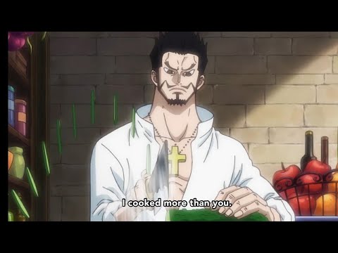 Mihawk can cook?! | Mihawk and Perona Moments | One Piece | epicanimefights