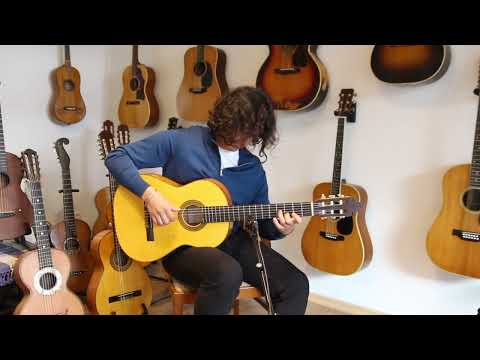 Rafael Montes 2003 - fine handmade flamenco guitar - check video! image 14