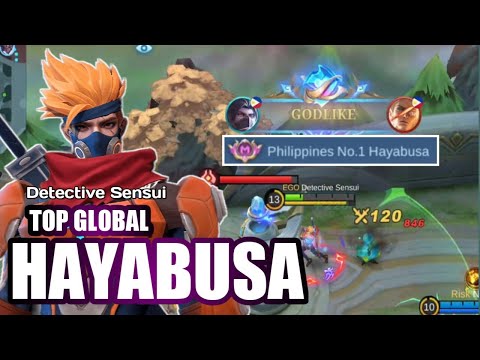 PHILLIPINES TOP 1 HAYABUSA by Detective Sensui!!![Top Global Rank Hayabusa Gameplay]