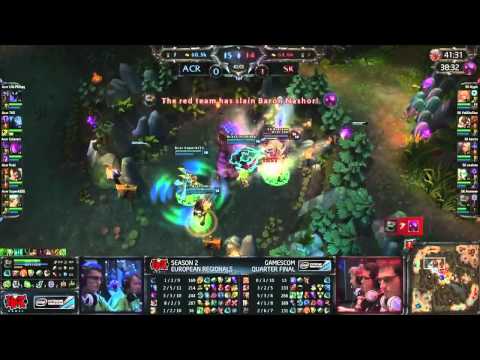 BigPlaysTV: Araneae steals Baron! SK vs ACER