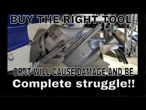 Volvo Penta SX Bellows and Gimbal Bearing Replacement - Correct Alignment tools are needed