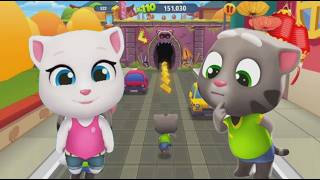 TALKING TOM GOLD RUN - TALKING ANGELA GOLD - Gameplay 2026