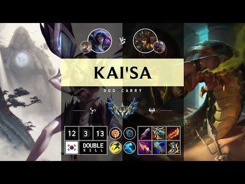 Kai'Sa ADC vs Cassiopeia - KR Challenger Patch 14.12