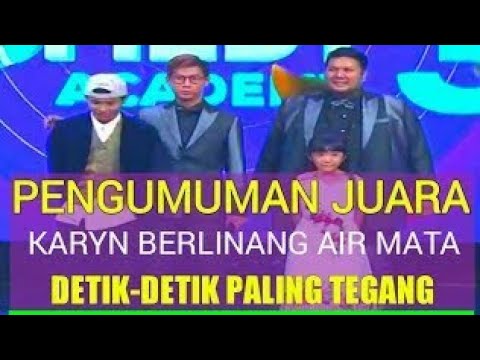 Karyn SUCA 3, Bocah Ajaib masuk grandfinal....Juara Runner Up 2