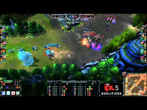 CLG.EU vs Derpers - Game 1 - IPL5 EU Qualifier - League of Legends