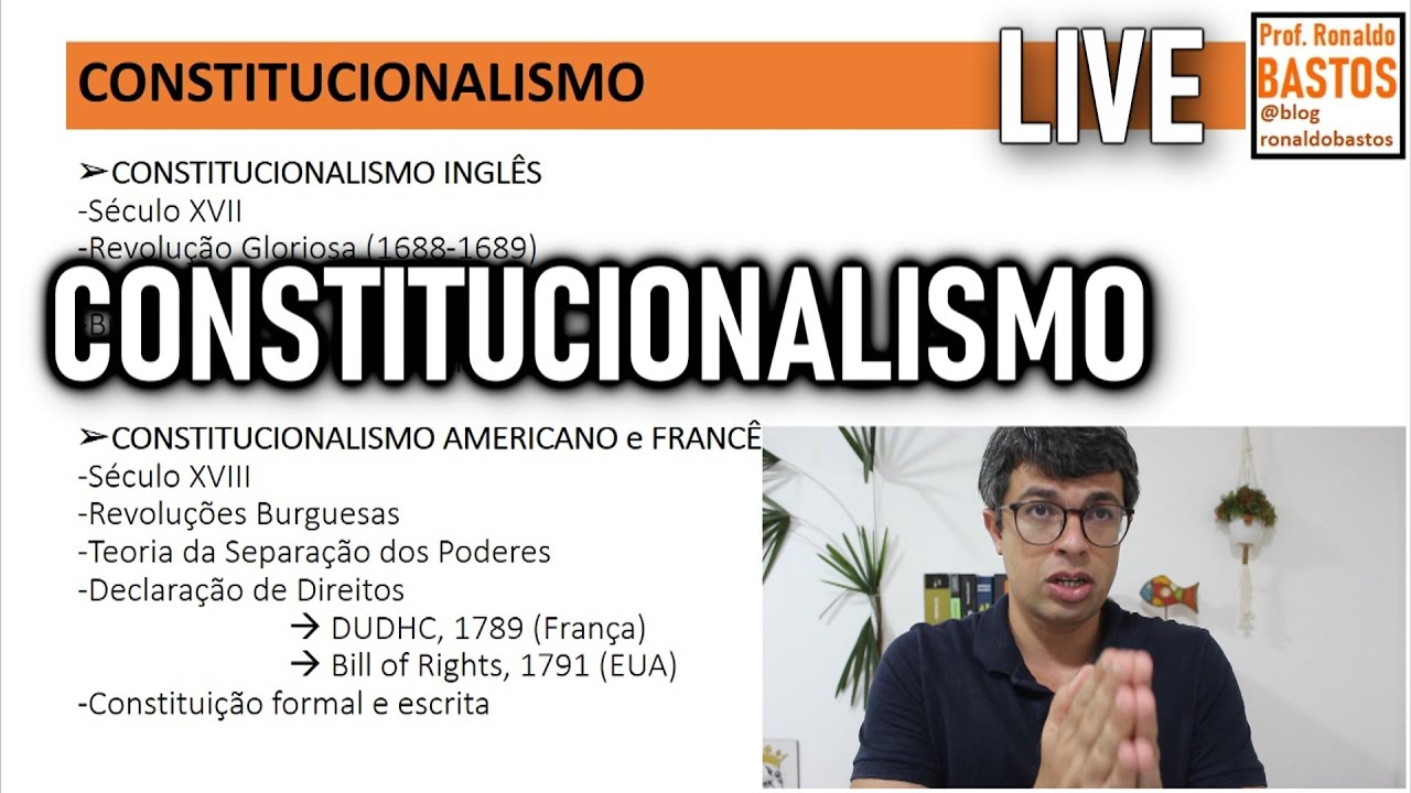 Constitucionalismo Inglês, Francês e Americano | Ep. 377