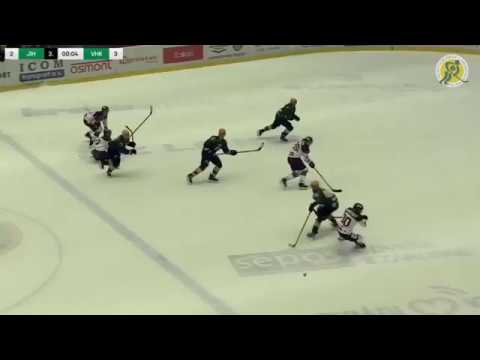 SESTŘIH: Jihlava - Vsetín 2:3 (05.01.2019, 42. kolo Chance ligy)