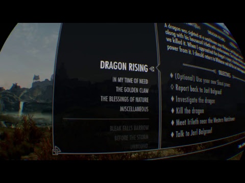 PS Pro Skrim VR Gameplay