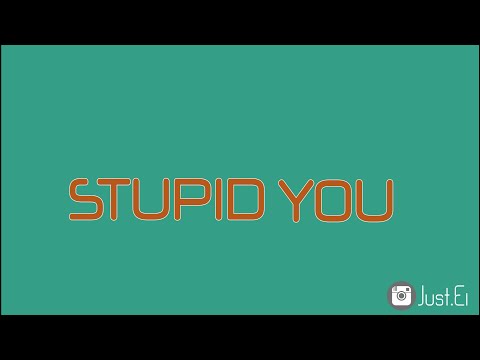 Magic! - Stupid Me [ Kinetic Typography ]