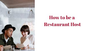 How to Be a Great Host: The Ultimate Guide to Restaurant Hosting