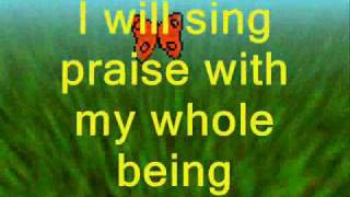 I WILL SING PRAISE!